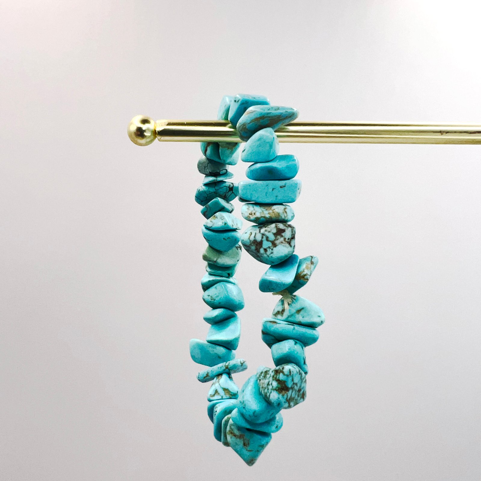 turquoise-chip-stretch-bracelet