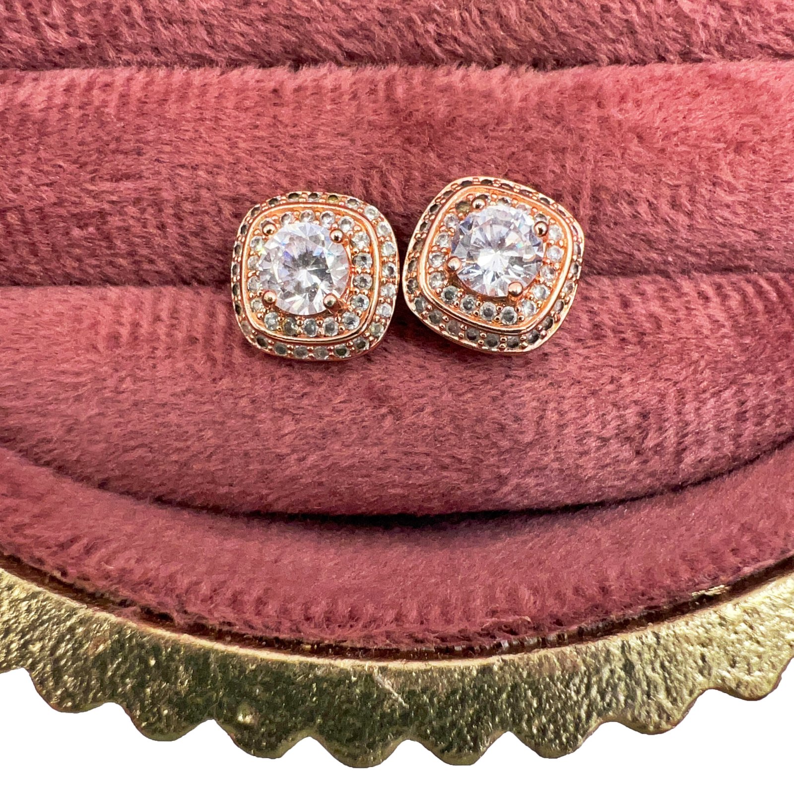 rose-gold-cushion-halo-stud-earrings